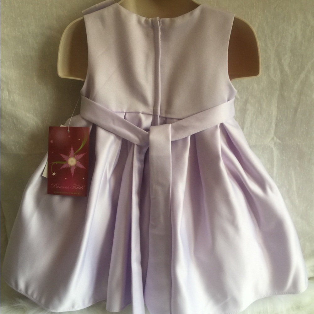 Girls lavender formal dress by Bak Girl’s Inc.NY - Picture 5 of 8